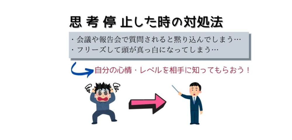 思考停止と仕事改善 質問されると黙り込む原因と対処法４選